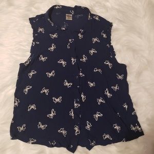 DISNEY collection for Lauren Conrad blouse size XL